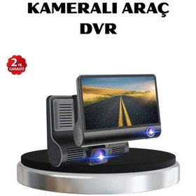 Resim Mey İthalat Full Hd Araç Kamerası 3 Lü 4.0 Ekranlı Ve Hdr Gece Görüşlü 