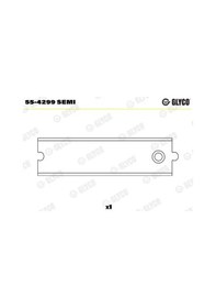 Resim Glyco 554299semı Piston Kol Burcu 8200381785 4 Adettir 