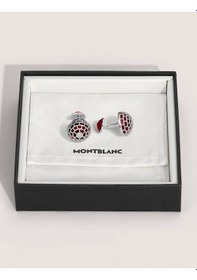 Resim Montblanc Meisterstück Jasper Stone Kol Düğmesi 133791 
