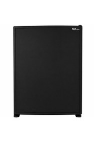 Resim ISM 40 Litre Mini Buzdolabı Siyah Sessiz Çalışan Otel Tipi Minibar Dolabı İçecek İçki Dolabı 