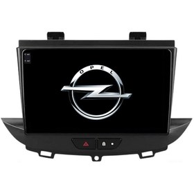 Resim Blueway Opel Grandland / Crossland Araç Multimedya Android Ekran Carplay 2+32 9" 16-20 Black BLUEWAY 