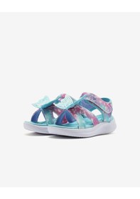 Resim Skechers Jumpsters Sandal - Butterfly Brıtes Küçük Kız Çocuk Mavi Işıklı Sandalet 303109n Aqmt Mavi 