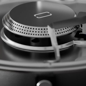 Resim Portable Gas Stove G506 Çift Ocaklı Katlanabilir Taşınabilir Kamp Ocağı - Siyah 