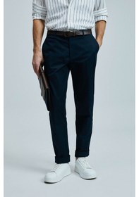 Resim Lufian Plus Smart Chino Lacivert Erkek Pantolon 111190339 Lacivert 