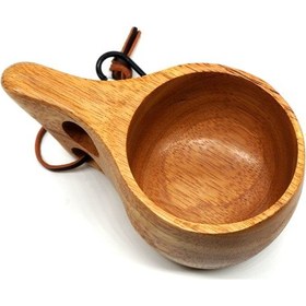 Resim Rox Wood 002 Kuksa Ahşap Bardak 