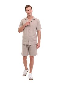 Resim Lumberjack 5m Ml Raskol 61hl103 5fx Erkek Günlük Gömlek 102013305 Krem Krem 