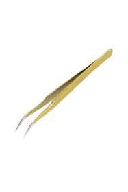 Resim Titi 6012 Paslanmaz Çelik Eğri Uçlu Cımbız 125 mm 