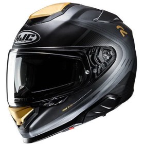 Resim HJC RPHA71 Frepe MC9SF Kapalı Motosiklet Kaskı Mat Siyah Gold 