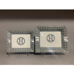 Resim Konyax Honey Gri Porselen Küllük Takımı 2 Adet 