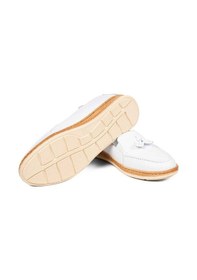 Resim Bestello Püsküllü Poli Loafer 020-049 Kadın Ayakkabı Beyaz 
