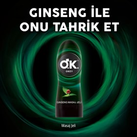 Resim Okey Masaj Jeli Ginseng Jel Seti 