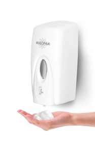 Resim Rulopak Manuel Doldurmalı Köpük Sabun Dispenseri 1000 ml Beyaz 
