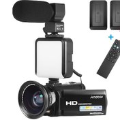 Resim Hallow Andoer D6946-2D HDV-201LM 1080 P FHD Dijital Video Kamera 