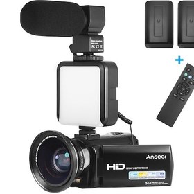 Resim Hallow Andoer D6946-2D HDV-201LM 1080 P FHD Dijital Video Kamera 
