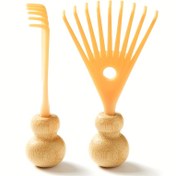 Resim 1 Adet Elde Tutulan Saç Derisi Masaj Aleti, Ahşap Taban, Manuel Baş Kaşıyıcı, Rahatlama Aracı, Yaşlı Mutlu Gıdıklama, Sağlık ve Ev Bakımı, Masaj Cihazı, Diğer Manuel Masaj Aletleri 