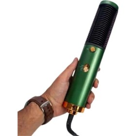 Resim Fön Tarak Düzleştirici Seramik Kaplama Fön Makinesi Saç Kurutma 