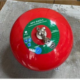 Resim Santral 6 kg Sprinkerli Tavan Tipi Gazlı Otomatik Söndürme Tüpü 