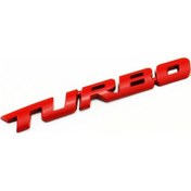 Resim Liangmei 3d Metal Çıkartmalar Otomotiv Turbo Şarj Çıkartmaları 