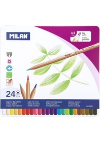 Resim Mılan 80058 Colours Metal Kuru Boya Kalemi 24lü 