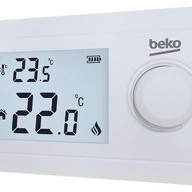 Resim Beko BK PRO WL RT Dijital Kablosuz Oda Termostatı Kombi 