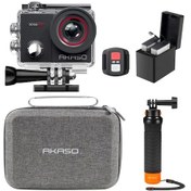 Resim Akaso Ek7000 Pro 4k Su Geçirmez Dokunmatik Ekranlı Aksiyon Kamerası With Floating Hand Grip And Carr 