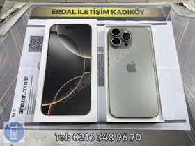 Resim Apple iPhone 16 Pro Max İkinci El TR | 1 TB | Natürel Titanyum 