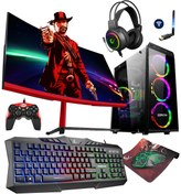 Resim Zeiron Rsx20 Ryzen 5 5600x 8gb 128gb M.2 Ssd+1tb Hdd Gtx1650 24" 144hz Oyuncu Bilgisayarı 