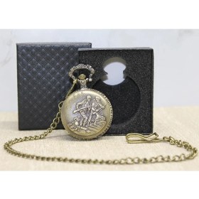 Resim MiraLive Özel Kutulu Çanakkale Destanı Köstekli Saat 