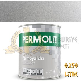 Resim Permolit Isıya Dayanıklı Dekoratif Yaldız Boya Alüminyum 0.250 Lt. 