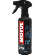 Resim Motul E5 Shine & Go Sprey 400 ml Hızlı Cila ve Parlatıcı 