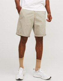 Resim Jack & Jones JPSTBOWIE SHORTS Erkek Bej Şort 