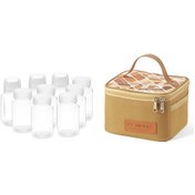 Resim Mufunye Baharat Çalkalayıcı Baharat Dağıtıcı Baharat Kapları Seyahat Baharat Seti Seti Seyahat Saklama Çantası İle Çok Renkli 