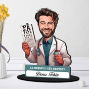 Resim En Başarılı Erkek Göz Doktoru Karikatürlü Biblo 