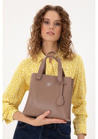 Resim U.S. Polo Assn. Kadın Vizon Kol Çantası 50300304-VR052 