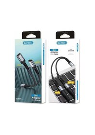 Resim Go Des GD-UC075 Type-c 2in1 Şarj Ve Ses Kablosu Dönüştürücü 