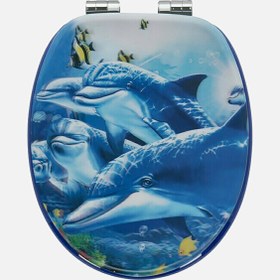 Resim Poseidon Sea Life Klozet Kapağı 