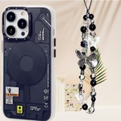 Resim Metal Kelebek Askılı Telefon Zinciri, Charm Askısı, Bileklik, Anahtarlık, CCD Kamera Askısı, Şık Kadın Çanta Aksesuarı - Dayanıklı ve Şık 