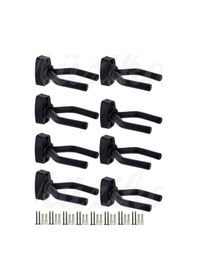 Resim Gitar Bağlama Ukulele Duvar Askısı Standı 8 Adet Dübel Ve Vida Dahil 