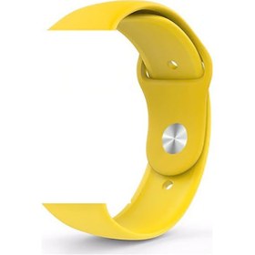 Resim Tuva Teknoloji Watch 42mm Uyumlu Klasik Kordon-sarı 