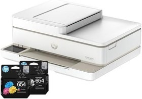 Resim HP DeskJet Plus Ink Advantage 6575 All-in-One Yazıcı, Baskı, Kopyalama, Tarama, Mobil Faks, 714D5C 