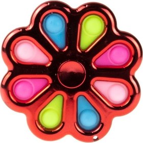 Resim Oyuncak Stres Çarkı Sekizli Stres Baloncuklu 