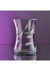 Resim Decocia Nazen 6'lı Çay Bardağı 175 CC Sürgün Desenli Şeffaf 