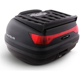 Resim Wogen Motosiklet Arka Çanta 41l Su Geçirmez Siyah Siyah 
