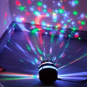 Resim 1 adet Yıldız Projektörü, Galaksi Gece Lambası, USB Güçlü, Otomatik Dönüş, Fantezi Temalı, Yatak Odası Dekoru, Noel, Kamp, Düğün, Cadılar Bayramı, Masaüstü Masaüstü Aydınlatma için İdeal 