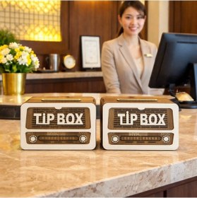 Resim Myk Hediye Ve Sanat Tip Box Bahşiş Kutusu Kumbara 2 Adet Kumbara 