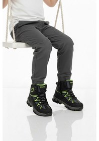 Resim Aspor Siyah Gri Polarlı Erkek Çocuk Outdoor Bot Çok Renkli 