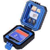 Resim Hombey Puluz Pu5001 Su Geçirmez Hafıza Kartı Kutusu - Sd/cf/tf/xqd/sım Kartları İçin Abs+tpv Malzemeyle Güvenli Saklama Kutusu 