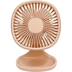 Resim bigmate Mini Masa Fanı Taşınabilir Serinletici Şarjlı Vantilatör 3 Kademeli Hız Ayarı Ym88192a 