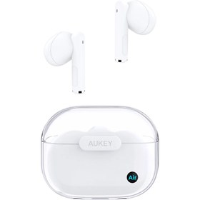 Resim Aukey EP-M2-WH 13 mm Sürücülü Bluetooth 5.3 IPX4 Kablosuz Kulaklık 