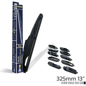 Resim Nıken 0390020305 - Nıken 325mm 13 10 Aparatlı Arka Silecek Süpür 